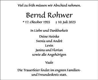 Bernd Rohwer