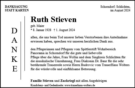 Ruth Stieven