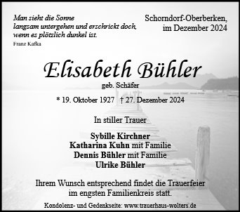 Elisabeth Bühler