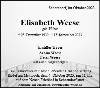 Elisabeth Weese