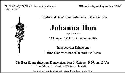 Johanna Ihm
