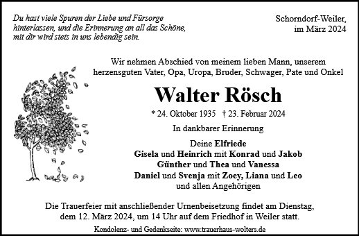 Walter Rösch