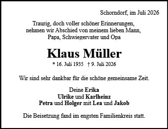 Klaus Müller