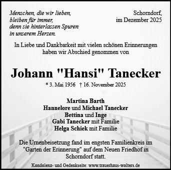 Johann Tanecker