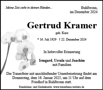 Gertrud Kramer