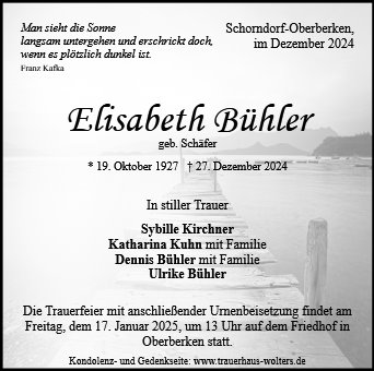 Elisabeth Bühler