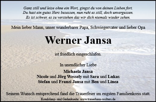 Werner Jansa