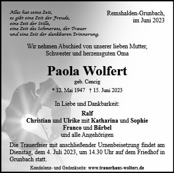 Paola Wolfert