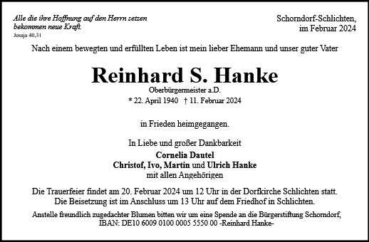 Reinhard-Siegfried Hanke