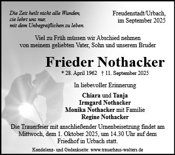 Frieder Nothacker