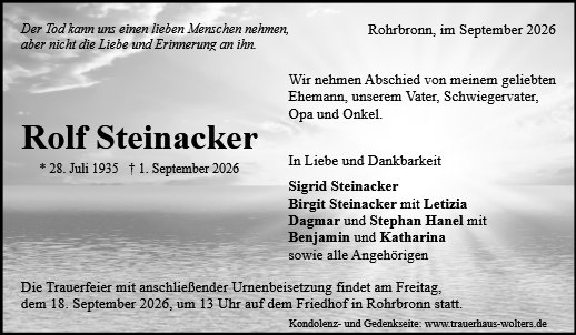 Rolf Steinacker