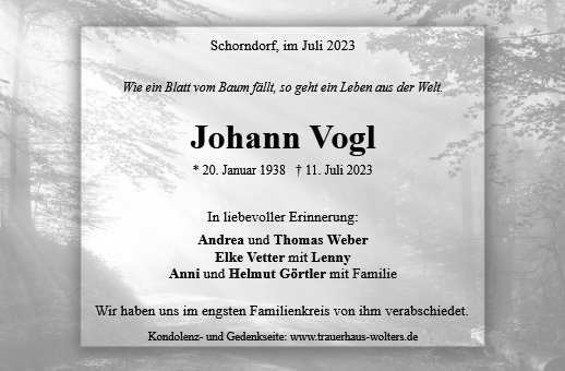 Johann Vogl