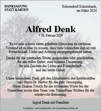 Alfred Denk