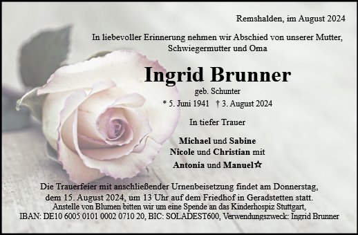 Ingrid Brunner