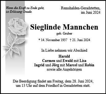 Sieglinde Mannchen