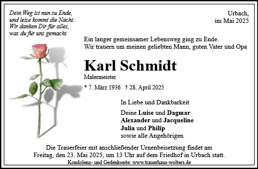 Karl Schmidt