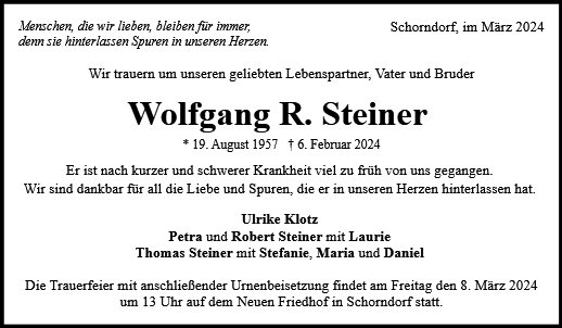 Wolfgang Steiner