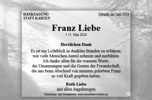 Franz Liebe