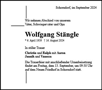 Wolfgang Stängle