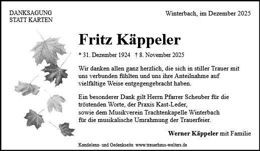 Fritz Käppeler