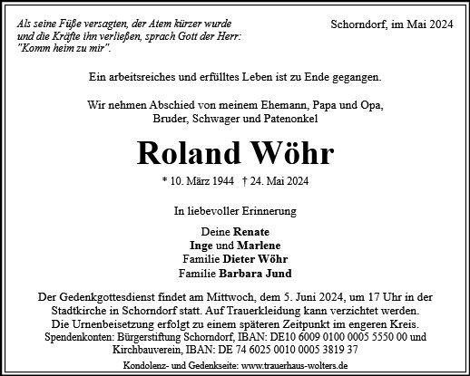 Roland Wöhr