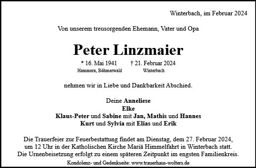 Peter Linzmaier