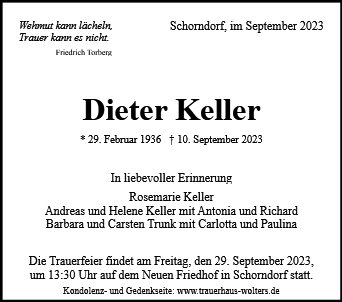 Dieter Keller