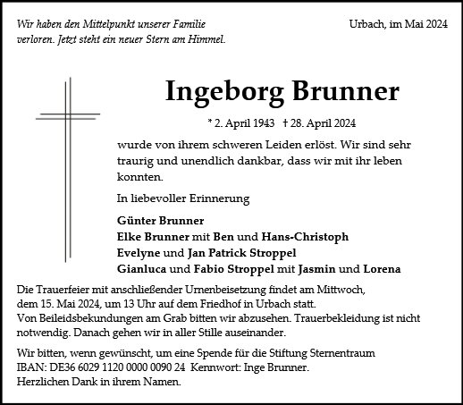 Ingeborg Brunner