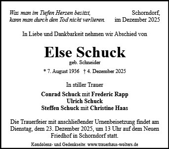Else Schuck