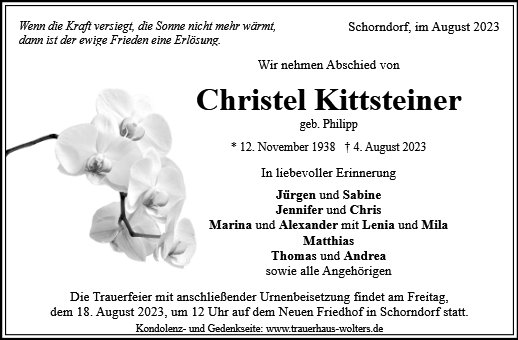 Christel Kittsteiner
