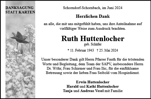 Ruth Huttenlocher