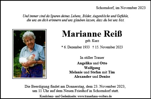 Marianne Reiß