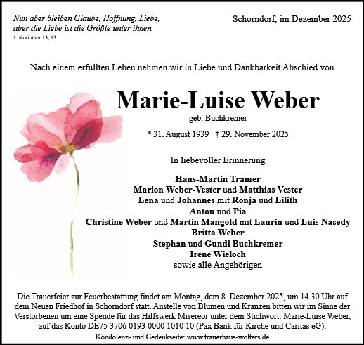 Marie-Luise Weber