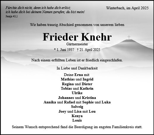 Friedrich Knehr