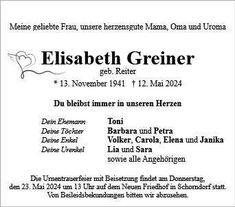 Elisabeth Greiner