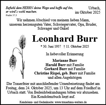 Leonhard Burr