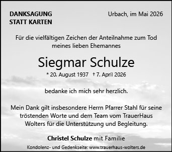 Siegmar Schulze