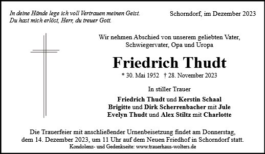 Friedrich Thudt