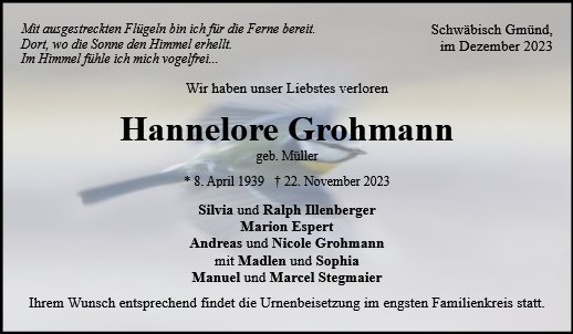 Hannelore Grohmann