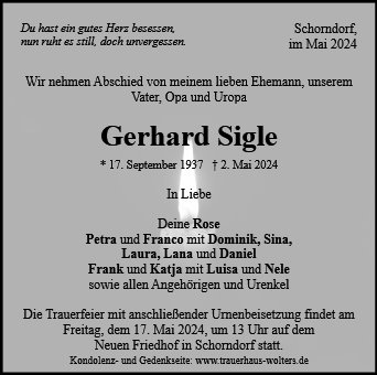 Gerhard Sigle