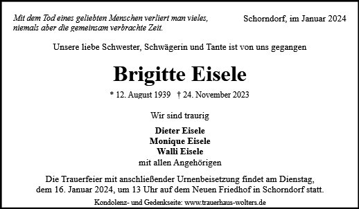 Brigitte Eisele