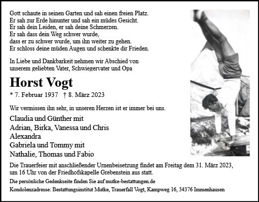 Horst Vogt