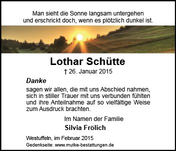 Lothar Schütte