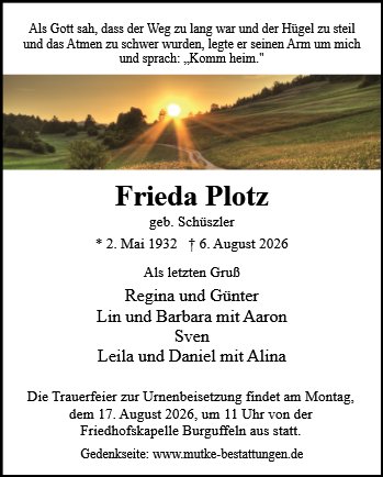 Frieda Plotz