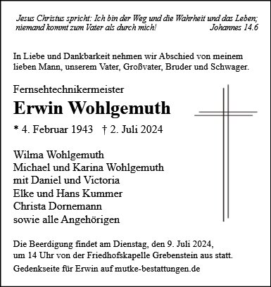 Erwin Wohlgemuth