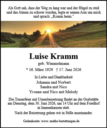 Luise Kramm