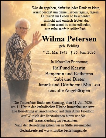 Wilma Petersen