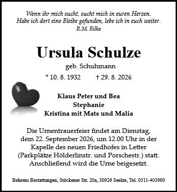 Ursula Schulze
