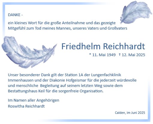 Friedhelm Reichhardt