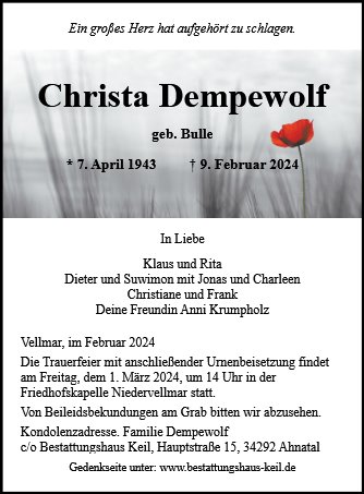 Christa Dempewolf